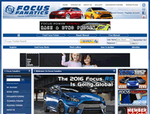 Tablet Screenshot of focusfanatics.com